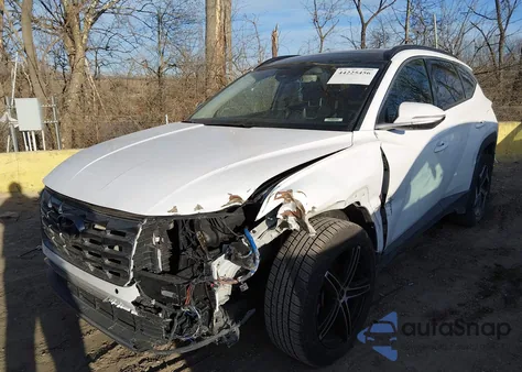 2022 Hyundai Tucson Limited from USA, damaged, VIN KM8JECAE2NU128897